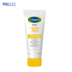 호주 세타필 Cetaphil 울트라 라이트 선 로션 SPF50+ 100ml 민감성 지성용, 1개