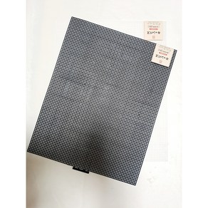 하마나카 잘라쓰는 망 (1칸 3mm) / 잘라쓰는 가방망, 블랙, 1개
