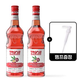 토스키 패션후르츠 시럽 1 000ml * 2 [펌프 1개 증정], 1L, 2개