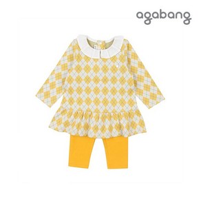 아가방 NC엑스코점 60% 강추! 데일리로 편하게 입기 좋은! 화사한 컬러감에 프릴카라가 사랑스러운 벨블랑롱티상하! 외출복! 등원복! 선물용으로도 좋아요