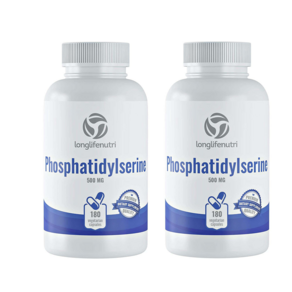 LongLifeNutri Phosphatidylserine 롱라이프 포스파티딜세린 500mg 180정