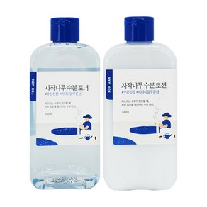 라운드랩 포 맨 자작나무 수분 2종세트(로션200ml+토너200ml), 1개