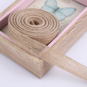 마 리본끈 선물포장 꽃포장 리본끈, 1cm 15미터