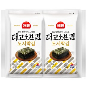 [사조대림] 해표 도시락김 2g x100개, 100개