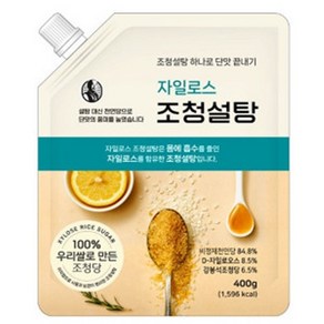 [식품명인 32호] 명인 강봉석 자일로스 조청설탕 400g, 1개