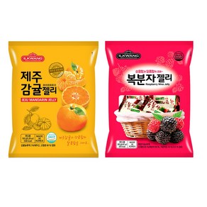 일광제과 제주감귤젤리280g + 복분자젤리280g, 280g