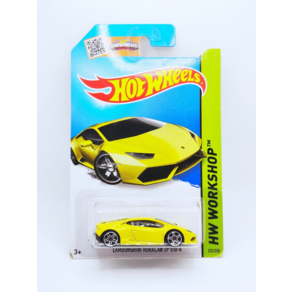 핫휠 HOT WHEELS 람보르기니 우라칸 스포츠카 모형, 1개