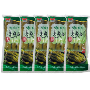 일가집 백다다기 통오이지 300g x 5개 밑반찬