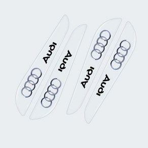 아우디 도어가드 투명 범퍼 스크래치 문콕방지 Q2/3/5/5L A3/5/7/8/6L/4L, 1. 아우디 도어가드 - 투명 아우디 4개세트, 4개