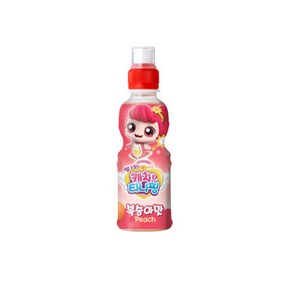 웅진 캐치 티니핑 복숭아맛, 200ml, 24개