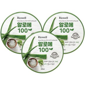 리코셀 네이처 리커버리 순도 100% 제주 알로에 수딩젤