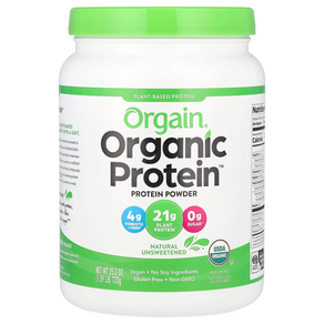 올게인 오가닉 프로틴 올게인 Ogain Oganic Potein 분말 식물성 천연 무가당 720g(1.59lb) OGA-00603, OGA00603, 1개