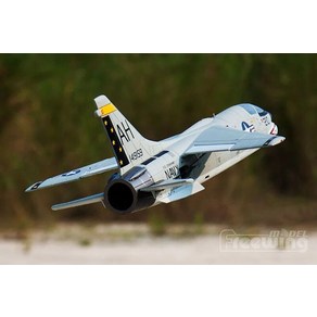 RC 비행기 전투기 무선 프리잉 F 64mm 전기 8E CRUSADER, 01 KIT no LG, 1개