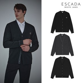 에스까다(ESCADA) 남성 울 니트 재킷