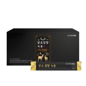 [공식] 뉴트리코어 WCS NOCHESTEM 발효침향녹용 (10g x 60포)