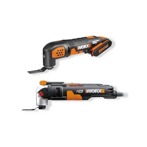 웍스 WORX 멀티커터 충전 유선 다용도 만능커터 DIY WX681 WX696, 1개