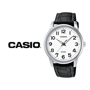 CASIO 카시오 MTP-1303L-7B 남성시계 심플 가죽 손목시계