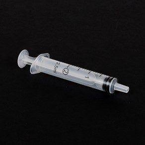 반려동물 애완용 앵무새 동물사료 급식용 플라스틱 주사기 2ml x 10개