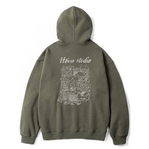 쿨트 Home studio hoody Khaki