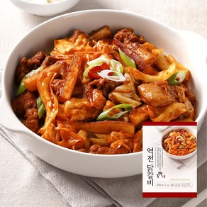 역전닭갈비 500g (국내산 닭고기 100%), 2개