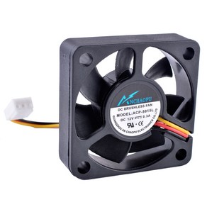 ANCHAOPU 5015 50mm 팬 50x50x15mm 12V 0.30A 5cm 3 라인 5000rpm 컴퓨터 CPU 소형 냉각 팬