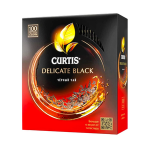 CURTIS 델리케이트 블랙 티백 (100개입) CURTIS DELICATE BLACK TEA (100EA), 1개, 1.7g, 100개입