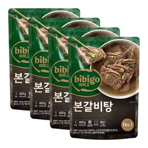 CJ 비비고 본갈비탕 400g X 4개, 1세트