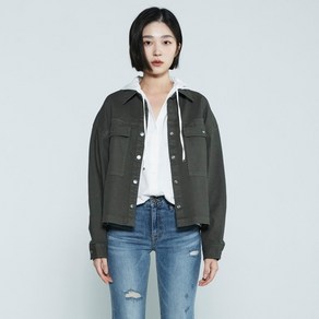 버커루 BC [23년신상] 봄 가을 30% 여성 코튼 루즈핏 셔츠 자켓 B235SH500P