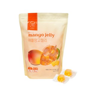 애플망고젤리, 1kg, 4개