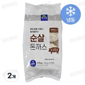 면사랑 순살돈까스, 2개, 1.5kg