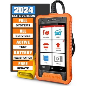 2024 LAUNCH X431 Elite OBD2 Scanner for Honda Acura 풀 시스템 양방향 진단 스캔 도구 리셋 자동차 코드 리더 AUTOVIN 배터리 등록