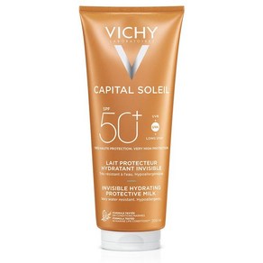 Vichy 비쉬 캐피탈 솔레일 인비저블 모이스처라이징 밀크 썬스크린 SPF50 300ml