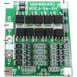 신] 4S 30A 리튬이온 폴리머 BMS 온도센서 가능
