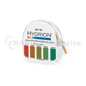 Hydion QT-10 쿼츠 농도 테스트 페이퍼, 1개