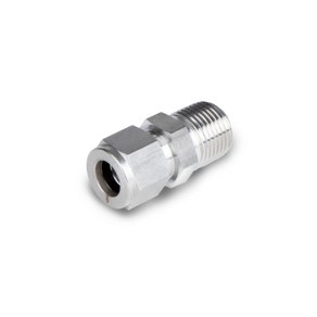 Lok fitting - 커넥터(MALE CONNECTOR) NPT / SMC(Inch) S-LOK 락피팅/튜브피팅 SUS316L, 01.PT, 06. SMC-4-4(1/4 - 1/4), 1개