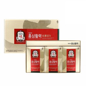 정관장 홍삼 활력 에너지 명절선물 추석 로얄 세트 40ml 15포, 30개