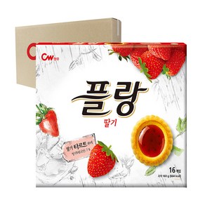 청우 플랑 딸기 160g 8입, 1.28kg, 1개