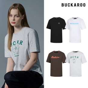 [BUCKAROO] 버커루 흡한속건 반팔티셔츠 여성 4종세트