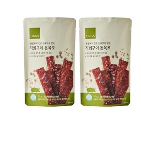 풀무원 직화구이 돈육포 50g 2개