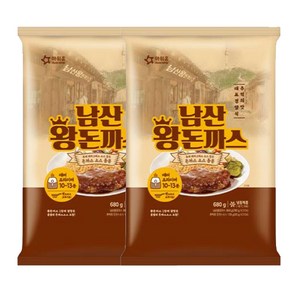 아워홈 남산 왕돈까스 680g(소스 120g포함) X3개, 680g, 3개