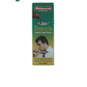 Baidyanath (Jhansi) Kasamrita Herbal Cough Syrup 100 ml Syrup