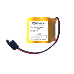 파나소닉 BR-2/3AGCT4A 6V A06B-6114-K504 A98L-0031-0025 화낙 FANUC 공작기계 PLC MCT CNC 호환배터리, 1개, 1개입