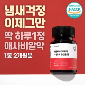 오가닉산 애플사이다비니거 애사비 알약 핏시드