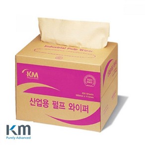 KM 크린룸 산업용 펄프 와이퍼 300x415mm 200매입 킴타올 흡착 보루 킴테크 와이퍼 휴지 와이프올, 1개