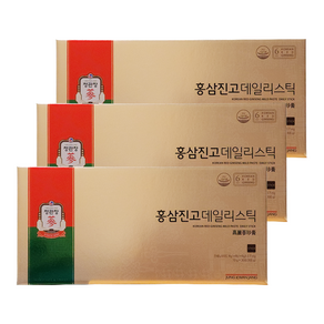 정관장 홍삼진고 데일리스틱 30포 + 트러플 천연비누, 3개