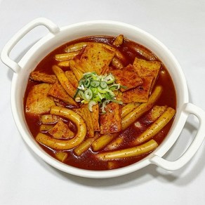 은영이떡볶이 밀떡 4가지 맵기조절 쌀떡 짜장 떡볶이 로제 떡볶이 어묵탕 모듬튀김, 1_은영이떡볶이 2인분(매운맛/2인분), 1개, 460g