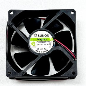 SUNON PMD1209PTV1-A DC 12V 5.6W 2선 냉각팬 쿨러, 1개