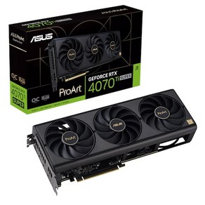 에이수스 ASUS PoAt 지포스 RTX 4070 Ti SUPER O16G OC D6X 16GB, PROART-RTX4070TIS-O16G