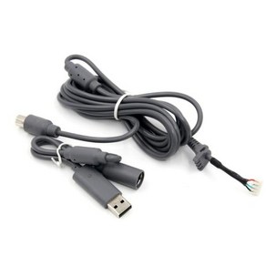 Xbox 360 유선 컨트롤러 액세서리 용 케이블 코드 케이블 분리형 어댑터 교체용 고품질 USB 4 핀