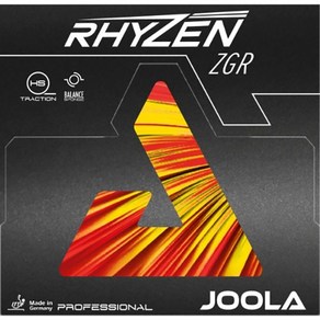 [줄라]RHYZEN ZGR (라이젠 ZGR) 탁구러버, 블랙, 1개